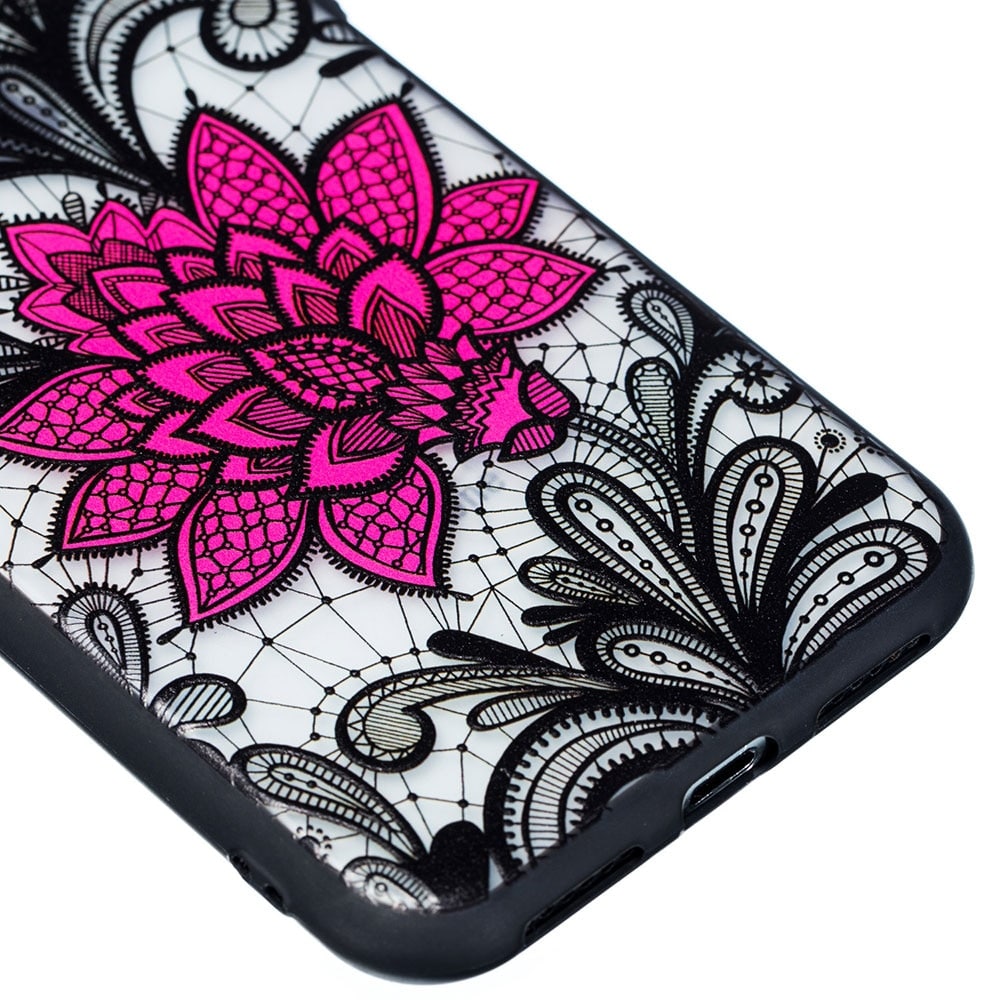 KIPX1059A_2_JONSNOW Phone Case for iPhone 5S 6S 7 8 Plus Emboss Floral Rose Lace Protective Case for iPhone X XR XS Max PC Back Cover