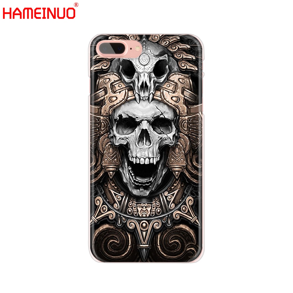 HAMEINUO Horror Skull cell phone Cover case for iPhone 1