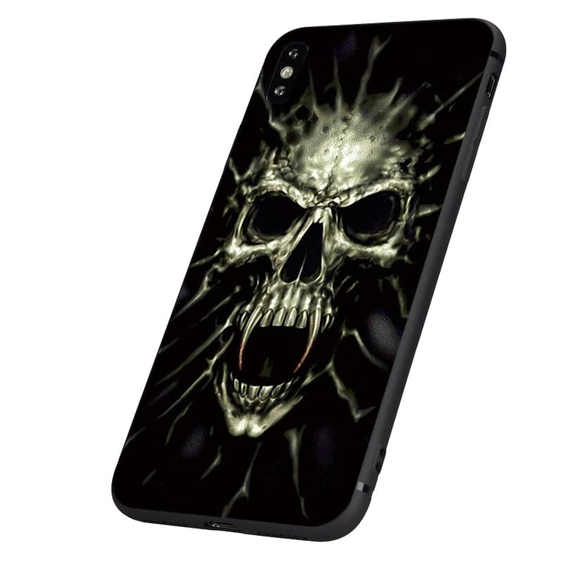 Scary Grim Reaper Skull - Dark Style