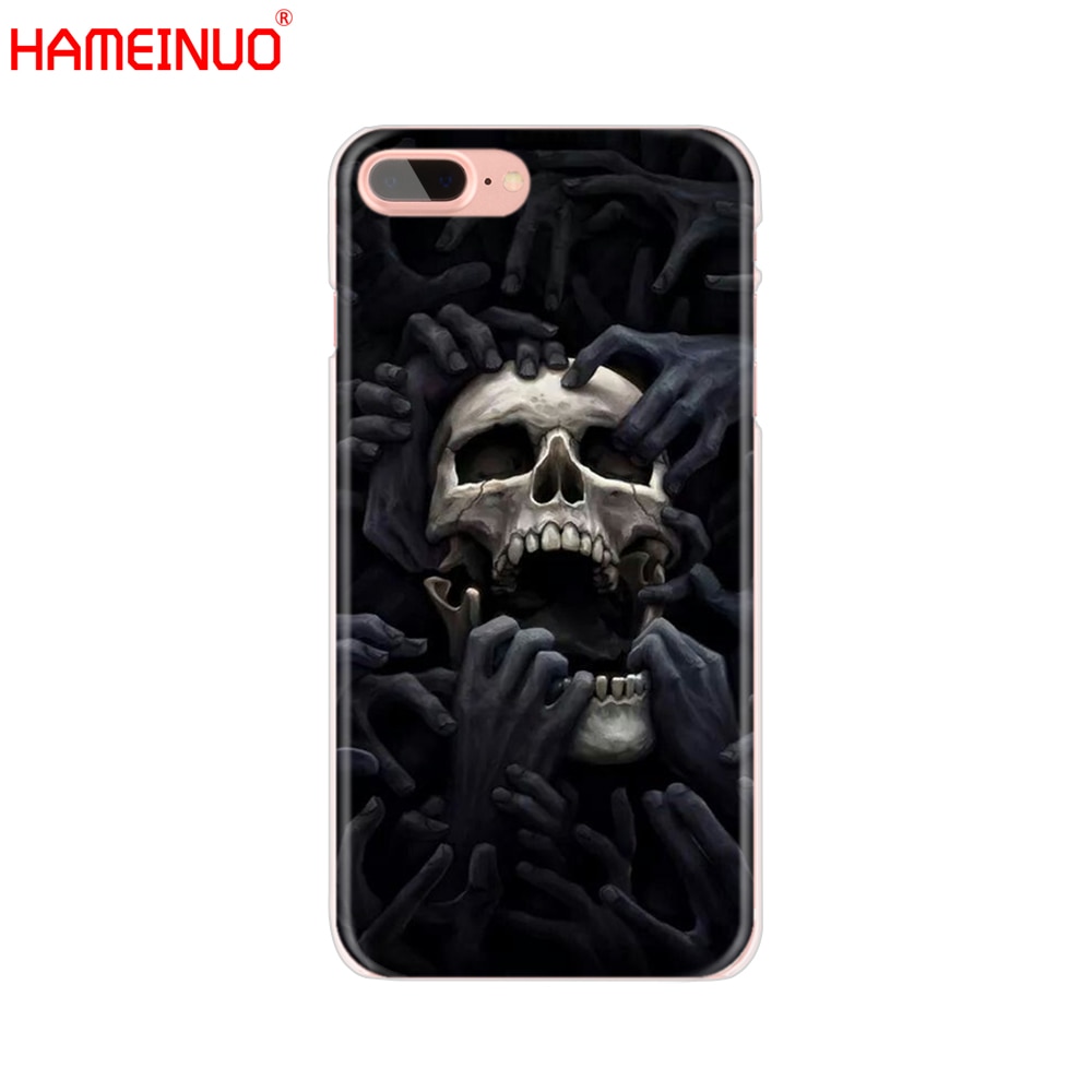 HAMEINUO Horror Skull cell phone Cover case for iPhone 3